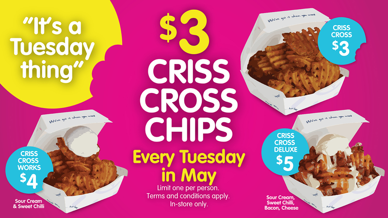 $3 Criss Cross Chips