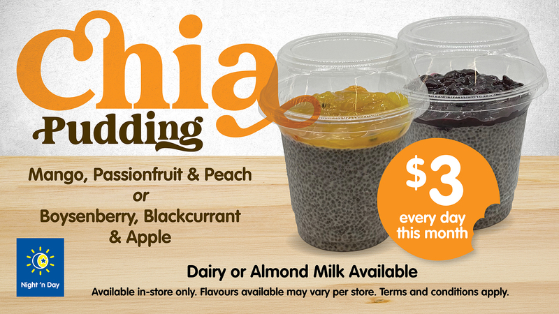 $3 Chia Puddings