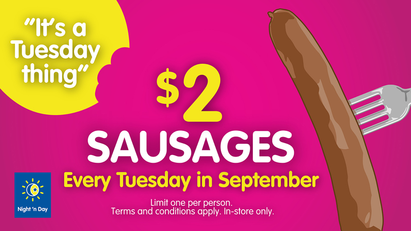 $2 Sausages
